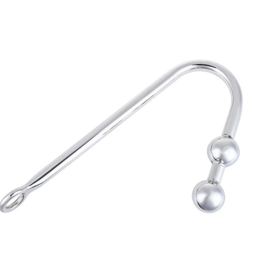 Hook Stainless Pleasurable Balls Steel 4417 Two Anal 0202